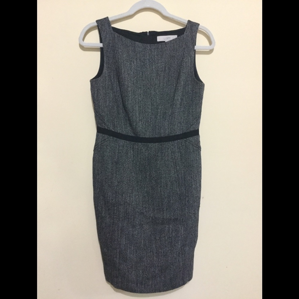 Tweed sheath dress